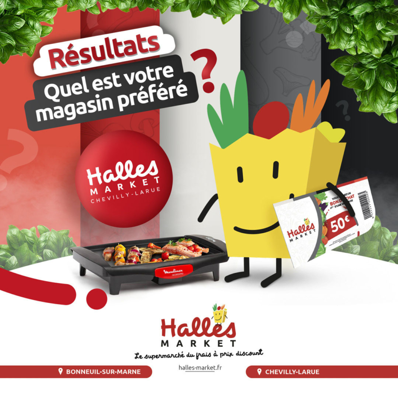 Résultats du jeu concours